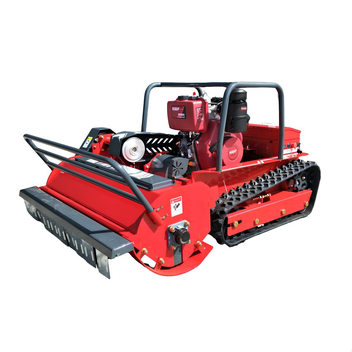 Rasenmäher des Typs AMD AMD-R100 Ferngesteuerter Diesel-Rasenmäher mit Raupenantrieb – 1000 mm Schnittbreite, Neumaschine in Arbing (Bild 1)